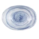 Elite Global Solutions 5 oz Oval Melamine Bowl, Navy (D431OV-ND) thumbnail 2