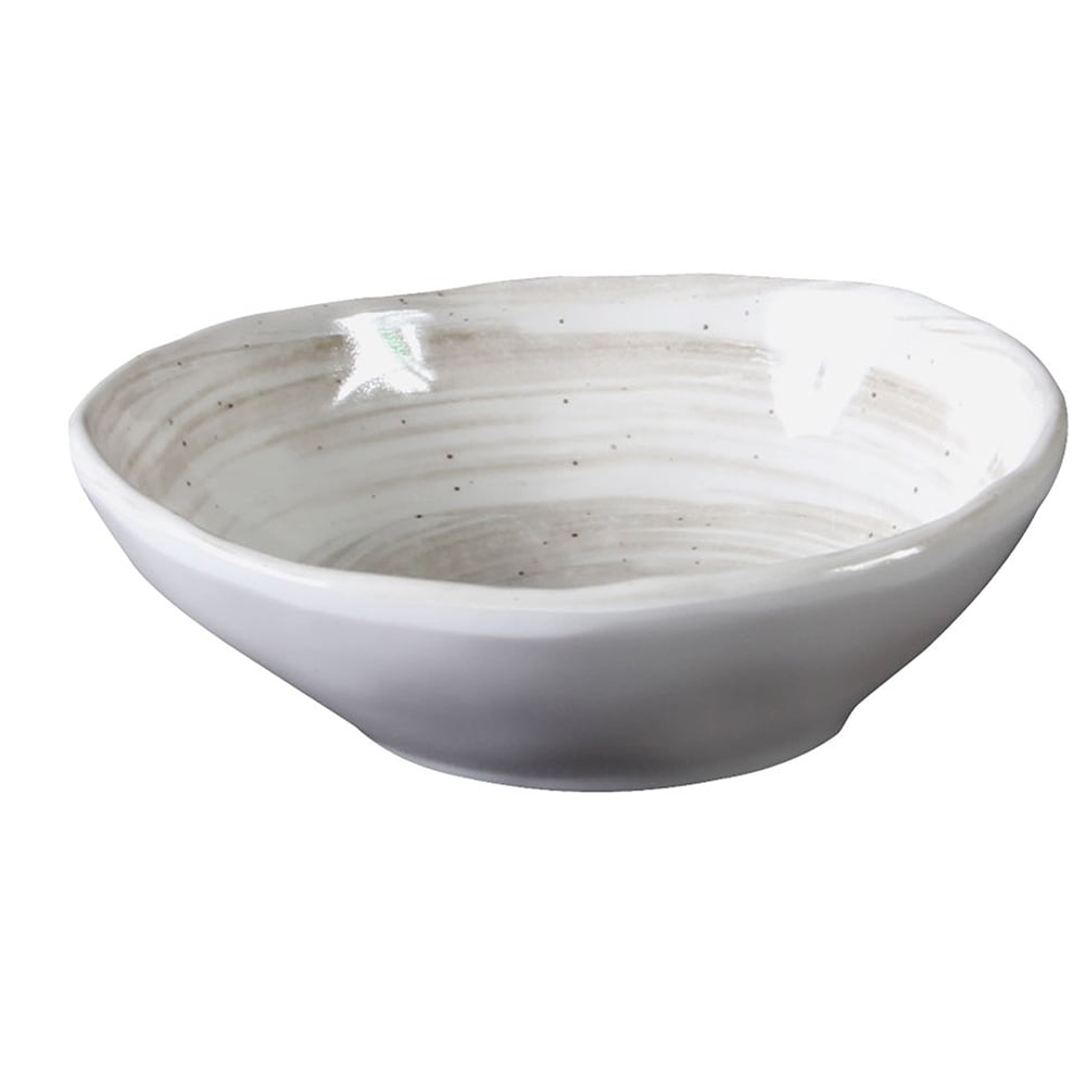 Elite Global Solutions 5 oz Oval Melamine Bowl, Taupe (D431OV-TD)