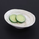 Elite Global Solutions 5 oz Oval Melamine Bowl, Taupe (D431OV-TD) thumbnail 7