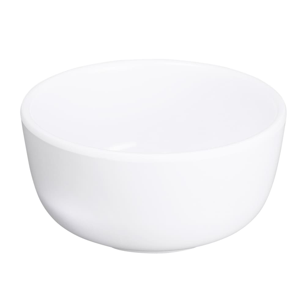Elite Global Solutions 10 1/10 oz Round Melamine Bowl, White (D438-W)