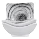 Elite Global Solutions 9 oz Square Melamine Bowl, Black (D52SQ-BD) thumbnail 6