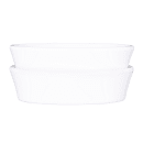 Elite Global Solutions 6 oz. Oval, Merced Baker - Melamine, White (D54OV-W) thumbnail 6