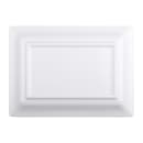 Elite Global Solutions Rectangular Melamine Salad Plate - 7" x 5 1/2", White (D557RC-W) thumbnail 3