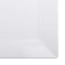 Elite Global Solutions Rectangular Melamine Salad Plate - 7" x 5 1/2", White (D557RC-W) thumbnail 4