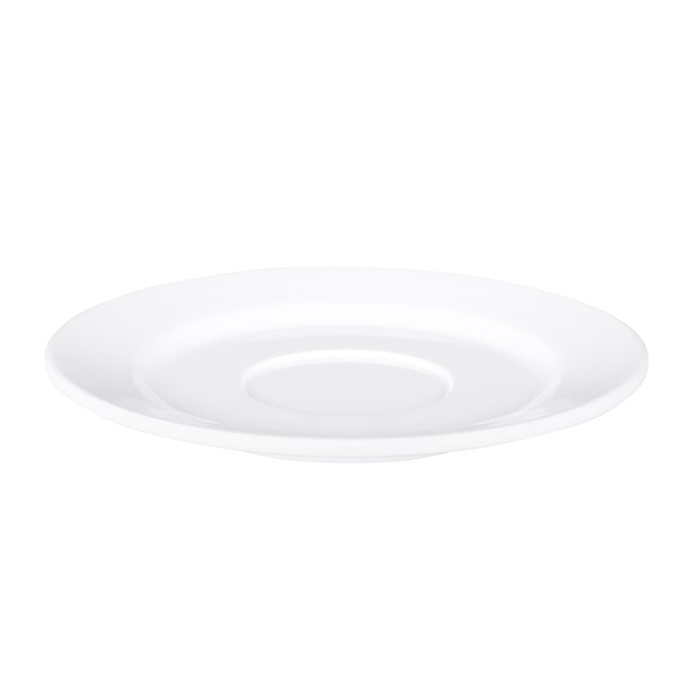 Elite Global Solutions 5 3/4" Round Melamine Saucer, White (D60-W)