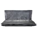 Elite Global Solutions Rectangular Melamine Dinner Plate - 15 3/8" x 6 1/2", Coal (D61215RC-CO) thumbnail 4