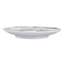 Elite Global Solutions 6 1/8" Round Melamine Dessert Plate, Black (D61R-BD) thumbnail 2