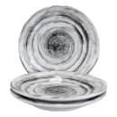 Elite Global Solutions 6 1/8" Round Melamine Dessert Plate, Black (D61R-BD) thumbnail 5