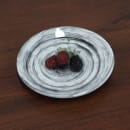 Elite Global Solutions 6 1/8" Round Melamine Dessert Plate, Black (D61R-BD) thumbnail 6