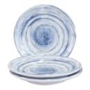 Elite Global Solutions 6 1/8" Round Melamine Dessert Plate, Navy (D61R-ND) thumbnail 5