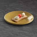 Elite Global Solutions 6 3/8" Round Melamine Dessert Plate, Olive Oil (D638RR-OO) thumbnail 6