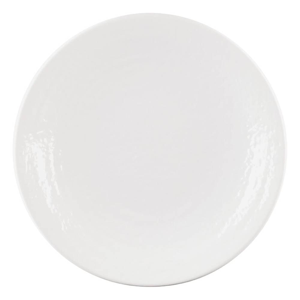 Elite Global Solutions 6 3/8" Round Melamine Dessert Plate, White (D638RR-W)