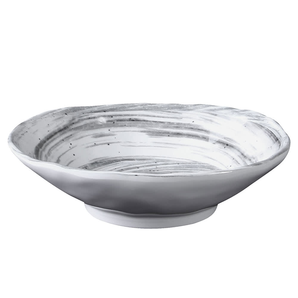 Elite Global Solutions 11 oz Oval Melamine Bowl, Black (D641OV-BD)