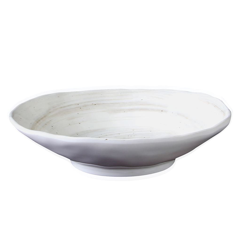Elite Global Solutions 11 oz Oval Melamine Bowl, Taupe (D641OV-TD)