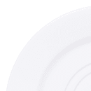 Elite Global Solutions 6 1/2" Round Melamine Saucer, White (D658-W) thumbnail 5