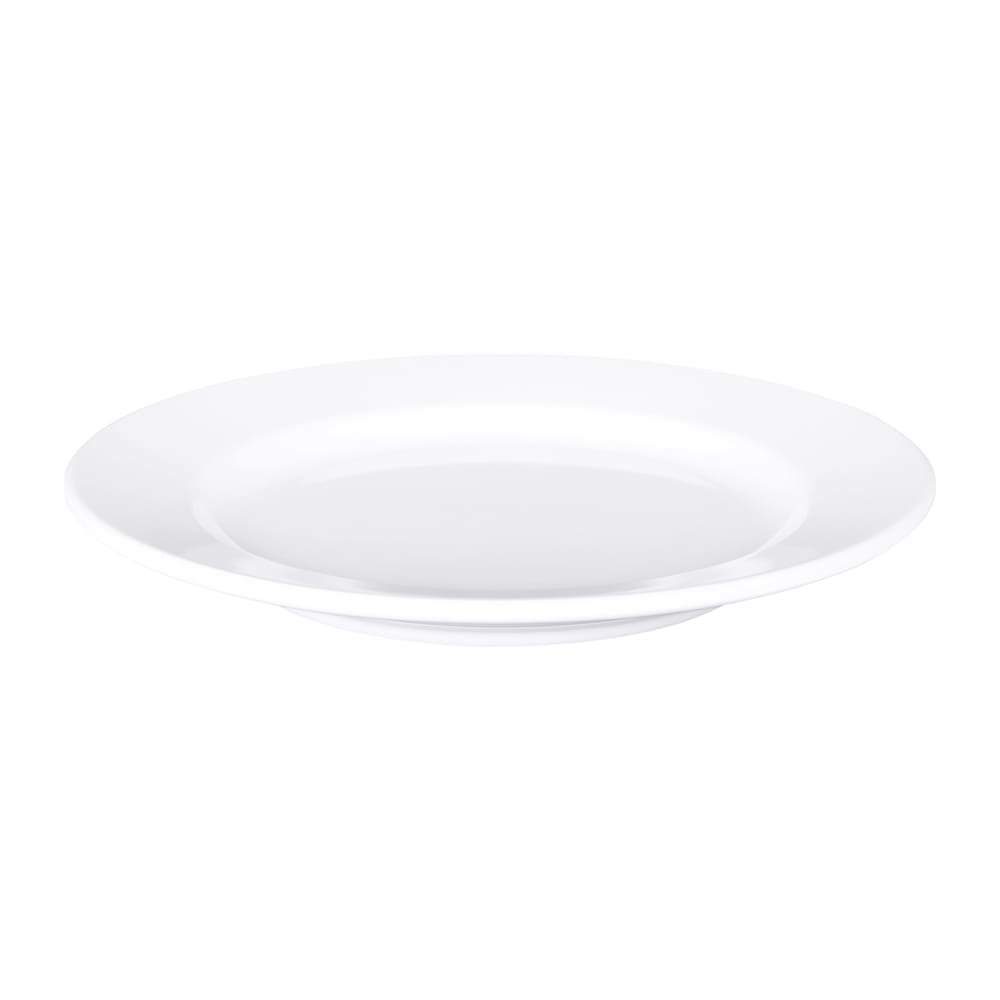 Elite Global Solutions 6 1/2" Round Melamine Saucer, White (D659-W)