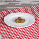 Elite Global Solutions 6 1/2" Round Melamine Saucer, White (D659-W) thumbnail 7