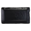 Elite Global Solutions Rectangular Melamine Dinner Plate - 12" x 7", Coal (D71238RC-CO) thumbnail 6