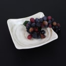 Elite Global Solutions 22 oz Square Melamine Bowl, Taupe (D712SQ-TD) thumbnail 7