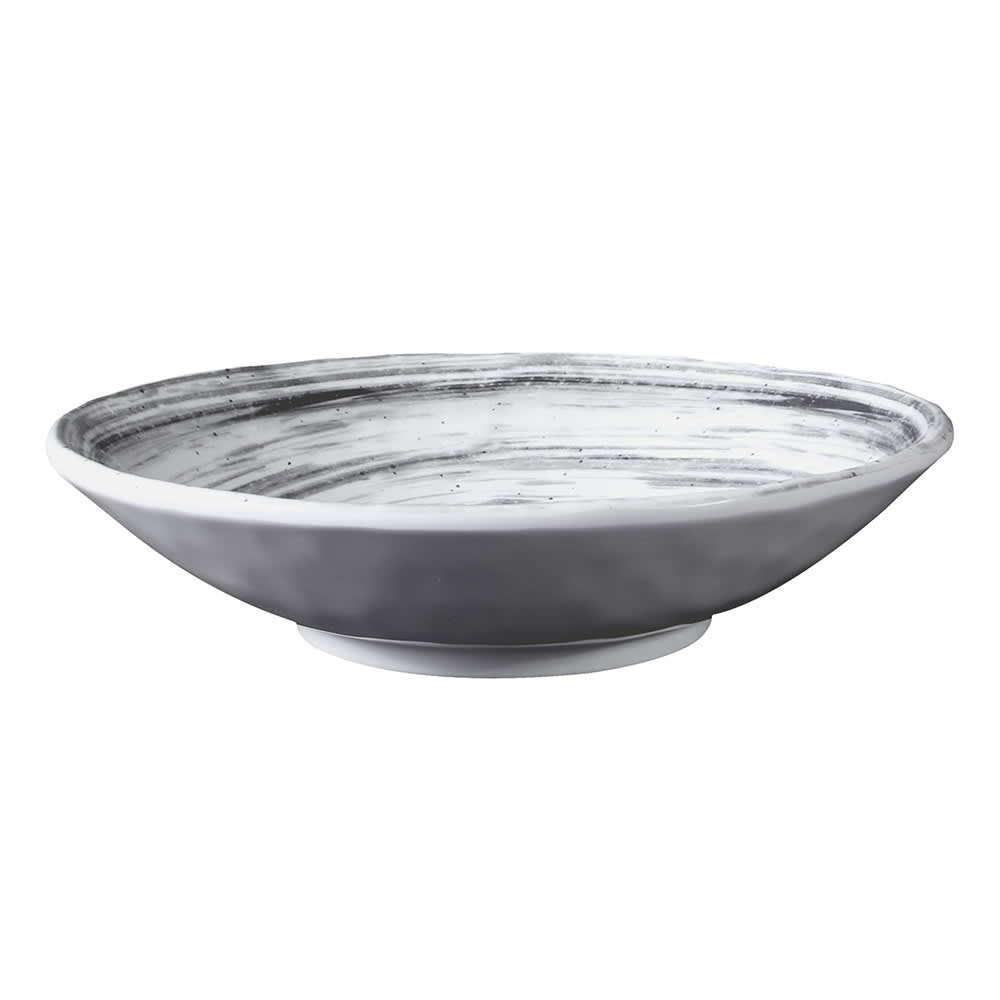 Elite Global Solutions 18 oz Round Melamine Bowl, Black (D7134R-BD)