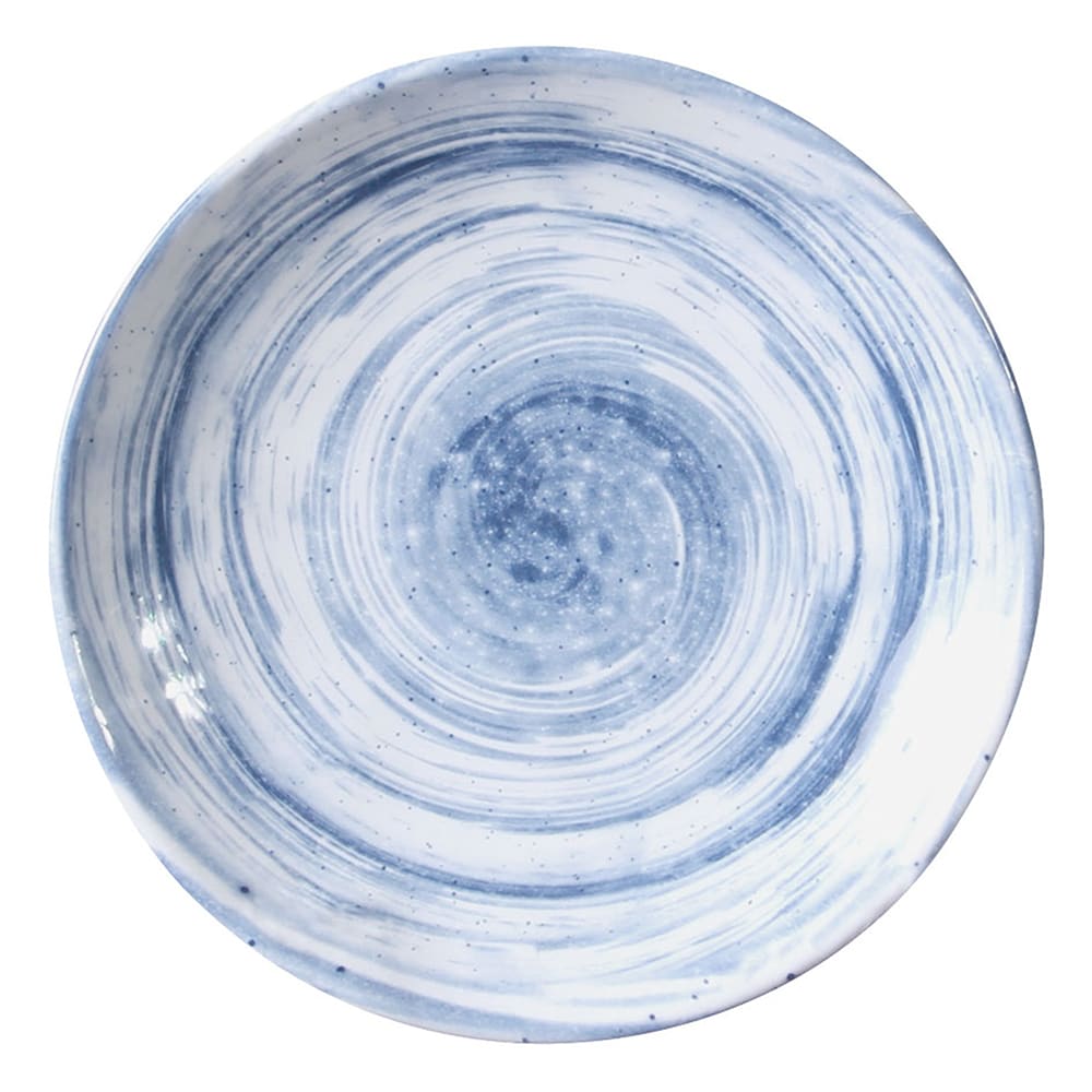 Elite Global Solutions 7 5/8" Round Melamine Salad Plate, Navy (D71R-ND)