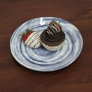 Elite Global Solutions 7 5/8" Round Melamine Salad Plate, Navy (D71R-ND) thumbnail 6