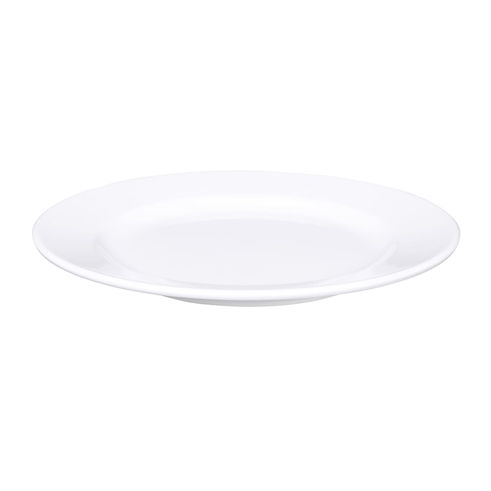 Elite Global Solutions 7 1/2" Round Melamine Salad Plate, White (D736-W)