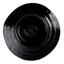 Elite Global Solutions 7 1/2" Round Melamine Salad Plate, Black (D750-B) thumbnail 3