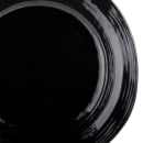 Elite Global Solutions 7 1/2" Round Melamine Salad Plate, Black (D750-B) thumbnail 4