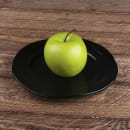 Elite Global Solutions 7 1/2" Round Melamine Salad Plate, Black (D750-B) thumbnail 5