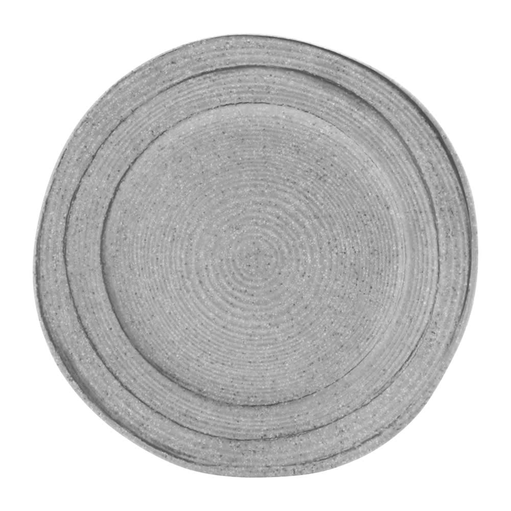 Elite Global Solutions 7 1/2" Round Melamine Salad Plate, Granite Stone (D750ST-GSD)