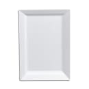 Elite Global Solutions Rectangular Melamine Dinner Plate - 11" x 7 1/2", White (D7511RC-W) thumbnail 2