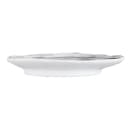 Elite Global Solutions 7 3/4" x 5 5/8" Oval Melamine Salad Plate - Black (D751OV-BD) thumbnail 3