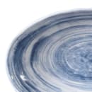 Elite Global Solutions 7 3/4" x 5 5/8" Oval Melamine Salad Plate - Navy (D751OV-ND) thumbnail 4