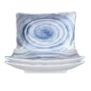 Elite Global Solutions Rectangular Melamine Salad Plate - 7 1/8" x 5 1/4", Navy (D7525RC-ND) thumbnail 6