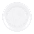Elite Global Solutions 7 3/4" Round Melamine Salad Plate, White (D775PL-W) thumbnail 4