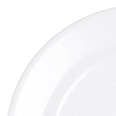 Elite Global Solutions 7 3/4" Round Melamine Salad Plate, White (D775PL-W) thumbnail 5