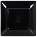 Elite Global Solutions 7" Square Melamine Salad Plate, Black (D77SQ-B) thumbnail 4