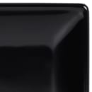 Elite Global Solutions 7" Square Melamine Salad Plate, Black (D77SQ-B) thumbnail 5