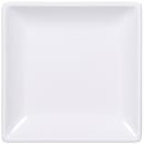 Elite Global Solutions 7" Square Melamine Salad Plate, White (D77SQ-W) thumbnail 2