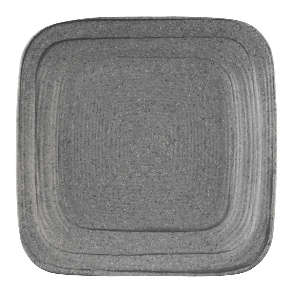 Elite Global Solutions 7" Square Melamine Salad Plate, Granite Stone (D7PLST-GSD)