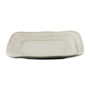 Elite Global Solutions 7" Square Melamine Salad Plate, Off White Stone (D7PLST-OWD) thumbnail 2