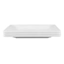 Elite Global Solutions 7" Square Melamine Salad Plate, White (D7SQRR-W) thumbnail 4