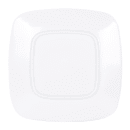Elite Global Solutions 6 5/8" Square Melamine Dessert Plate, White (D7SQR-W) thumbnail 4