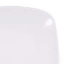 Elite Global Solutions 6 5/8" Square Melamine Dessert Plate, White (D7SQR-W) thumbnail 5