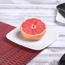 Elite Global Solutions 6 5/8" Square Melamine Dessert Plate, White (D7SQR-W) thumbnail 6