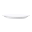 Elite Global Solutions 10 3/4" x 7 3/4" Oval Melamine Dinner Plate - White (D811OV-W) thumbnail 3
