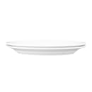 Elite Global Solutions 10 3/4" x 7 3/4" Oval Melamine Dinner Plate - White (D811OV-W) thumbnail 6
