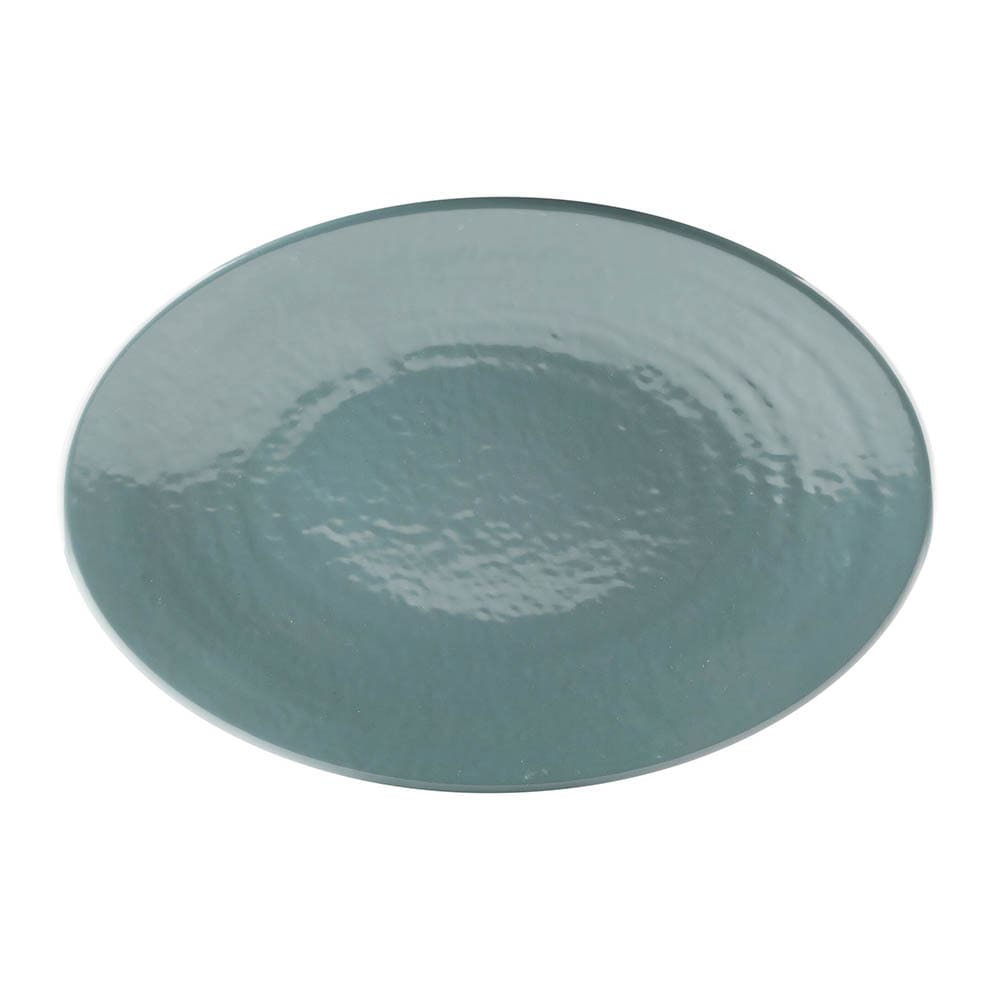 Elite Global Solutions 12 3/4" x 8 3/4" Oval Pebble Creek Platter - Melamine, Abyss (D812RR-ABY)