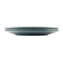 Elite Global Solutions 12 3/4" x 8 3/4" Oval Pebble Creek Platter - Melamine, Abyss (D812RR-ABY) thumbnail 5